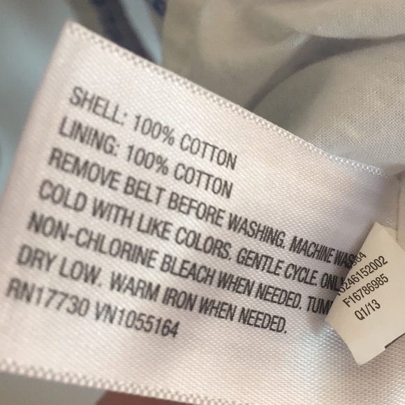 Merona Jumper/Romper - Blue & White - Size Medium - Picture 5 of 6